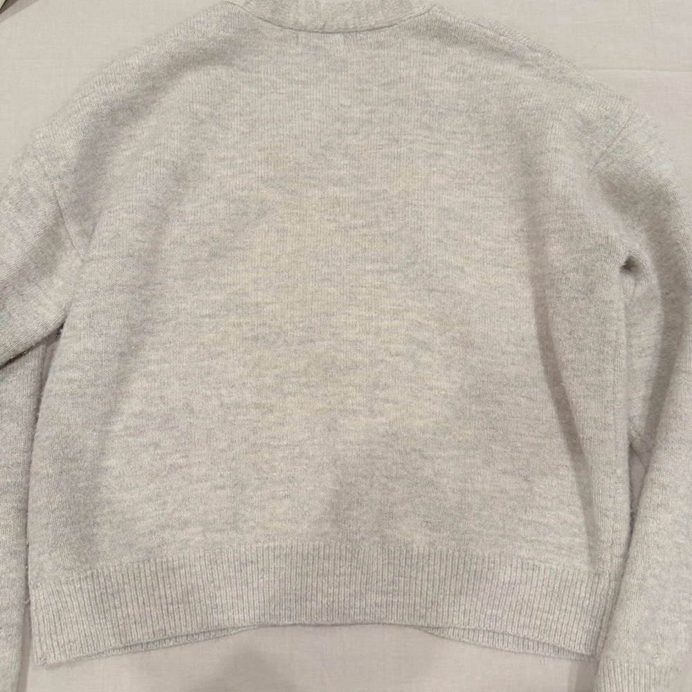 Mod Ref Beige Cardigan Sweater - Picture 5 of 7